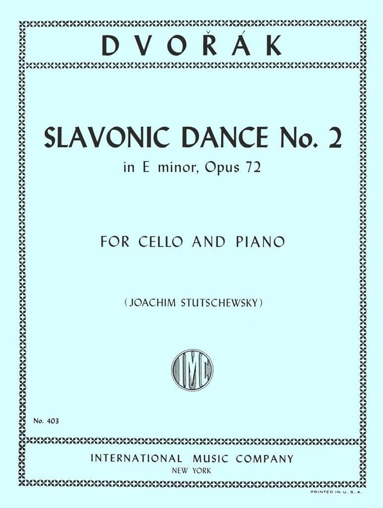 Danza Slava Op. 72 N. 2 (Stutschewsky)